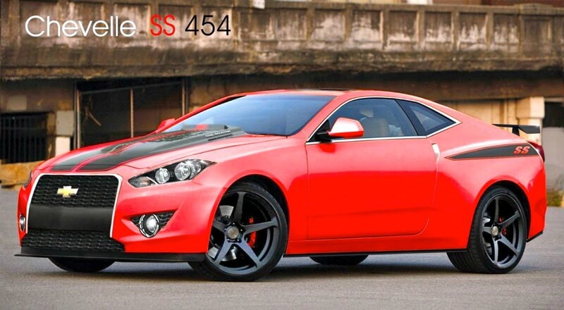 Red Chevrolet Concept Car — Dramatic