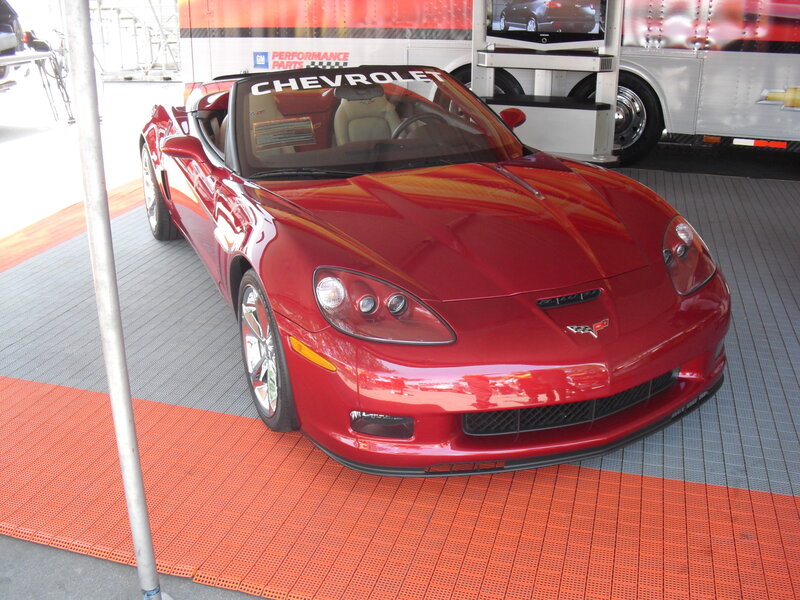 Red Chevrolet Corvette