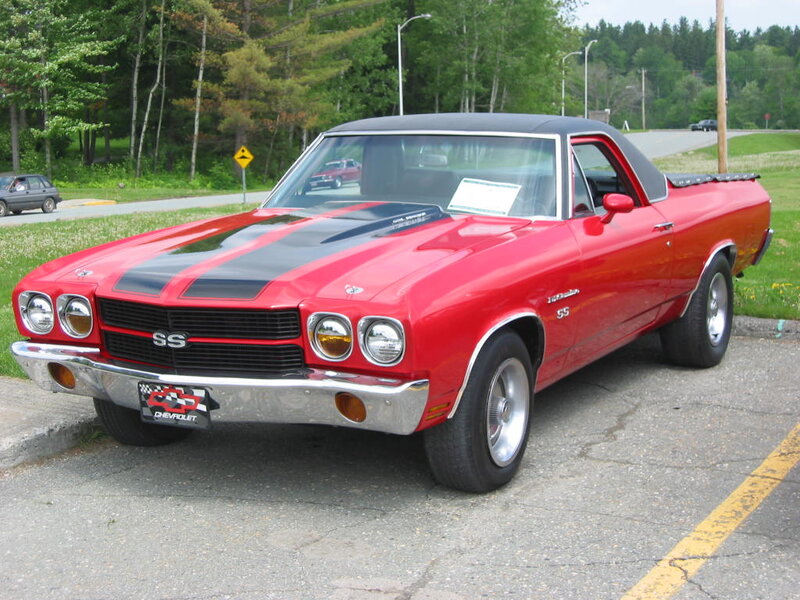 Red Chevrolet El Camino — Calm