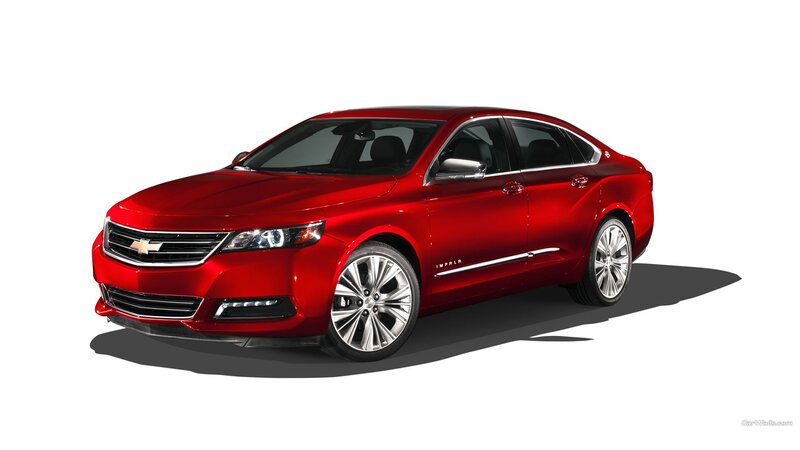 Red Chevrolet Impala — Neutral, Photograph