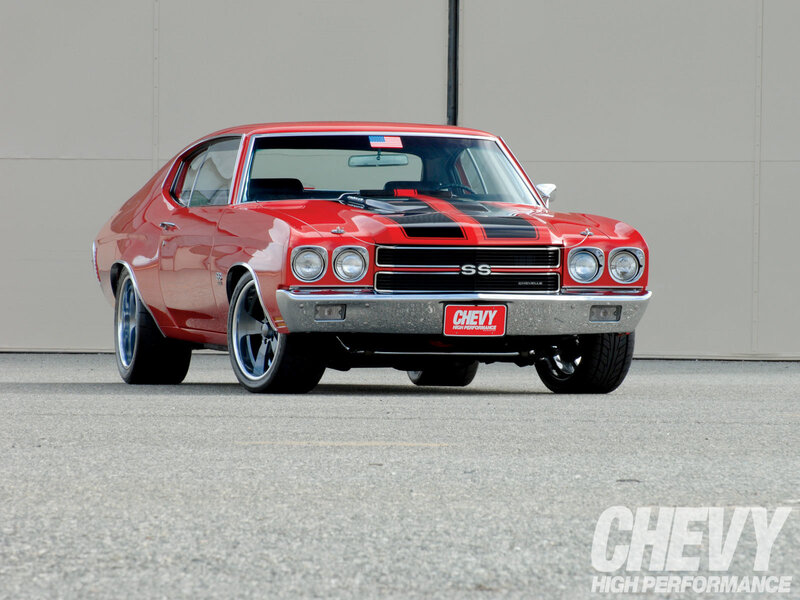Red Chevrolet Muscle Car — Showcase