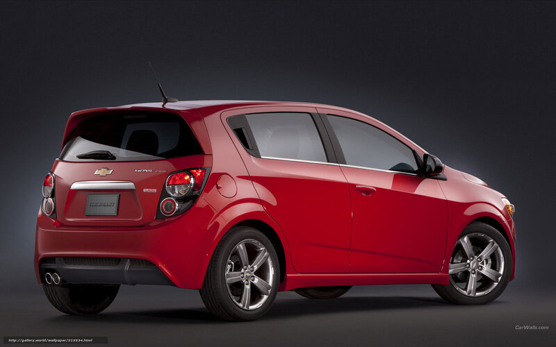 Red Chevrolet Sonic
