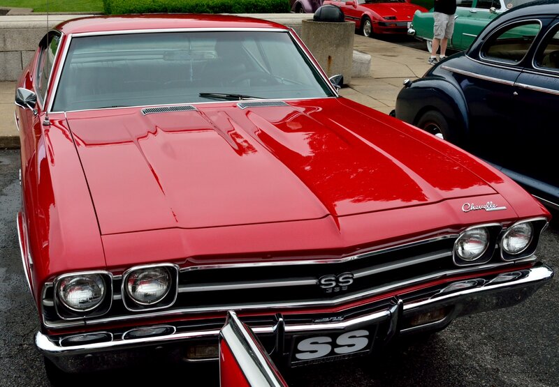 Red Chevrolet Ss Car