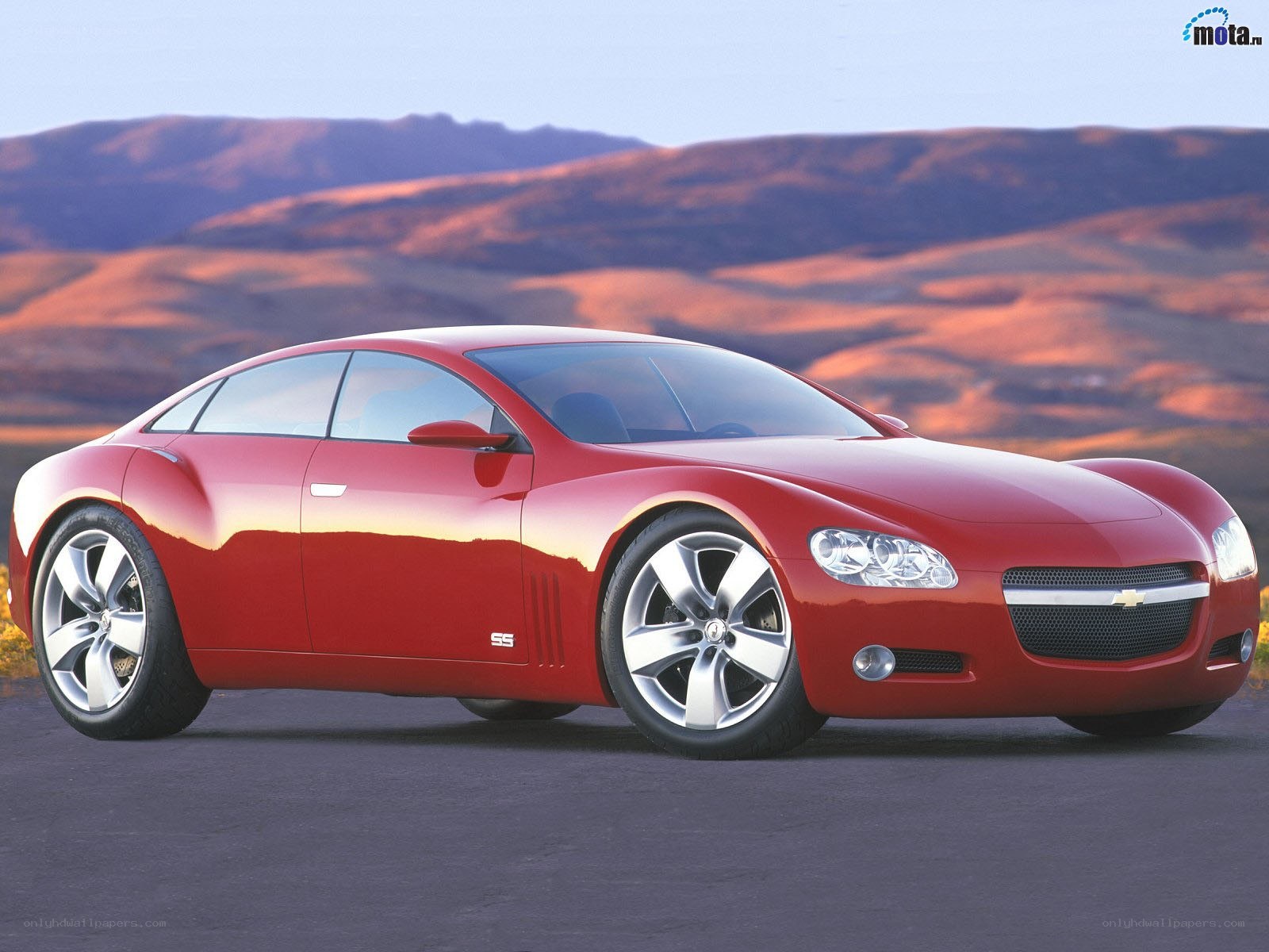 Red Chevrolet SS Concept