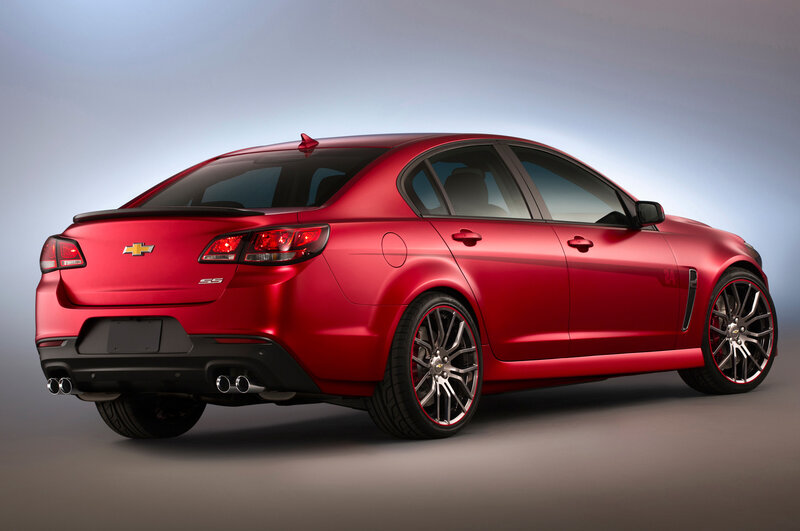 Red Chevrolet Ss Sedan