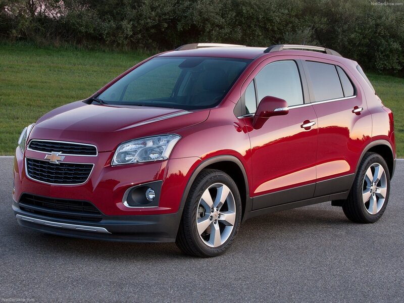 Red Chevrolet Trax Suv — Calm