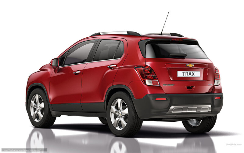 Red Chevrolet Trax Suv — Neutral