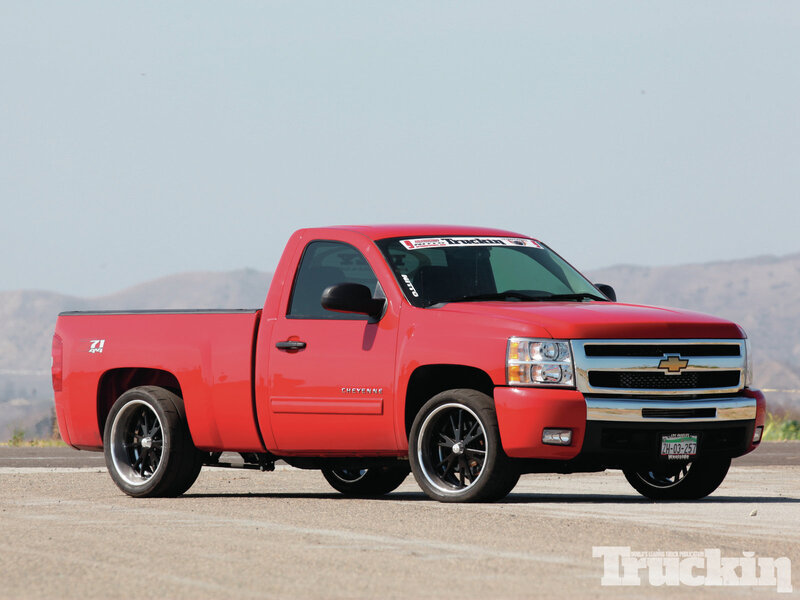 Red Chevrolet Truck
