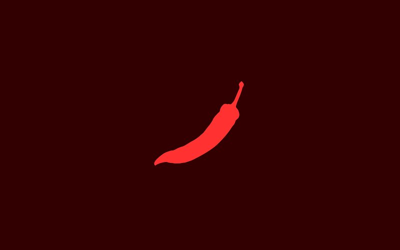 Red Chili Pepper — Minimalist
