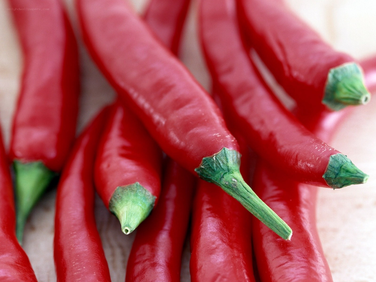 Red chili peppers