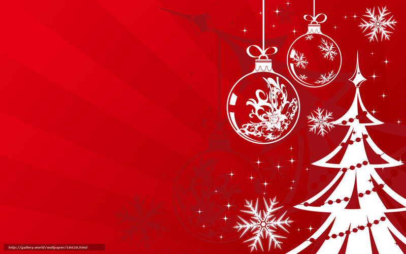 Red Christmas holiday background