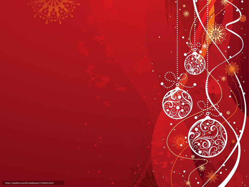 red christmas ornament design