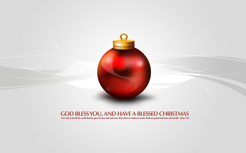 Red Christmas Ornament — Serene