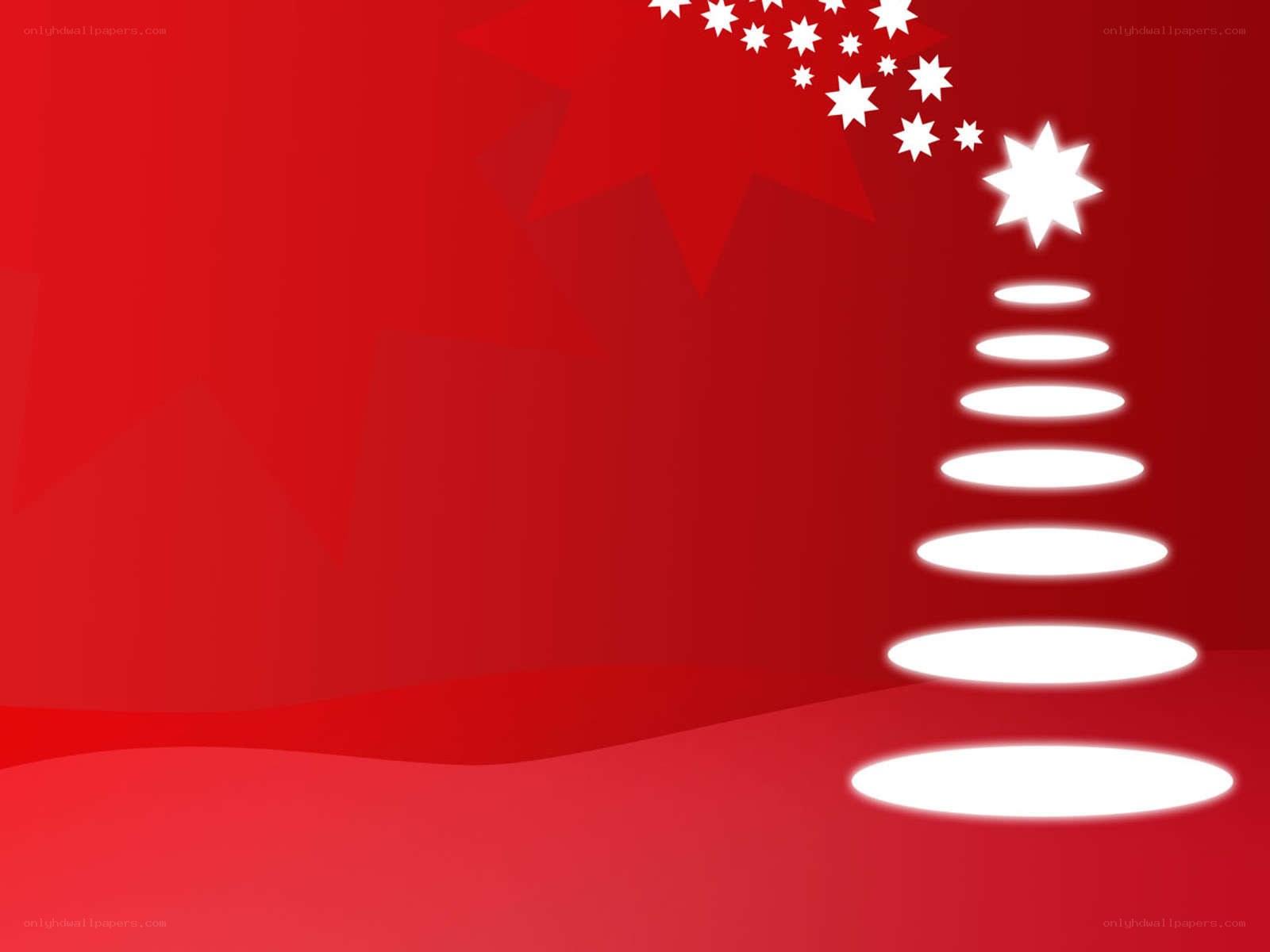 red christmas star design