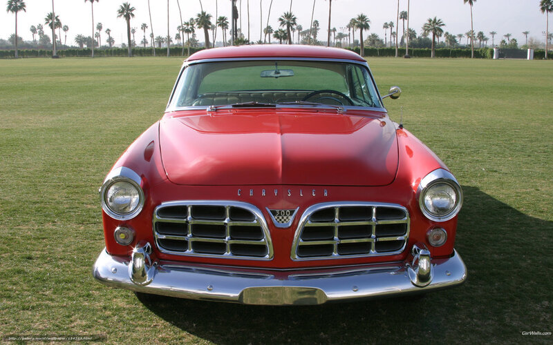 Red Chrysler 300 Car