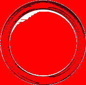red circle with white outline