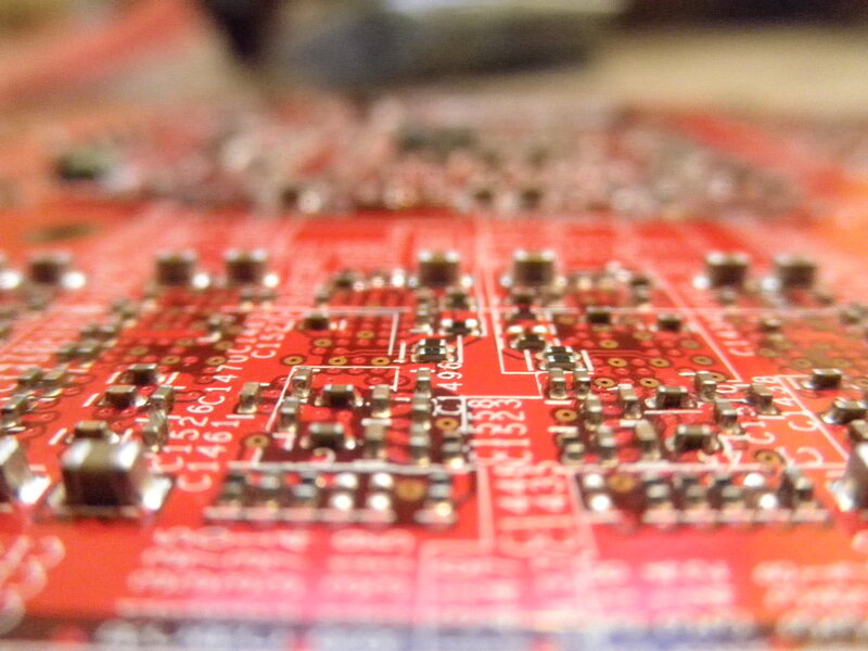 Red Circuit Board — Technical