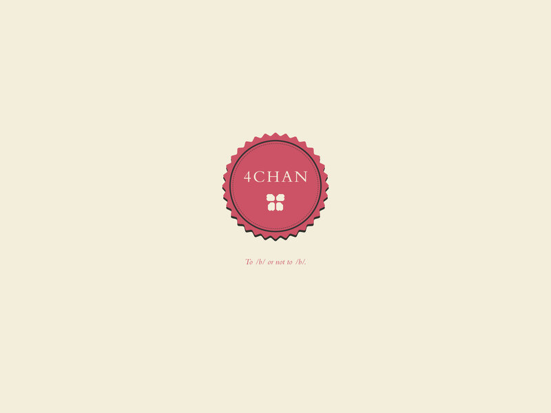 Red Circular Logo — Pink