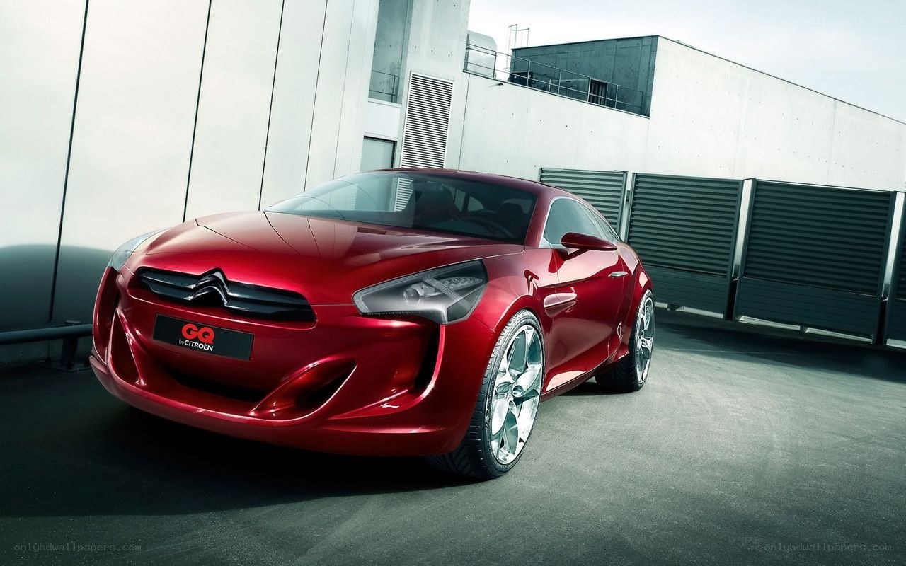 Red Citroën concept car