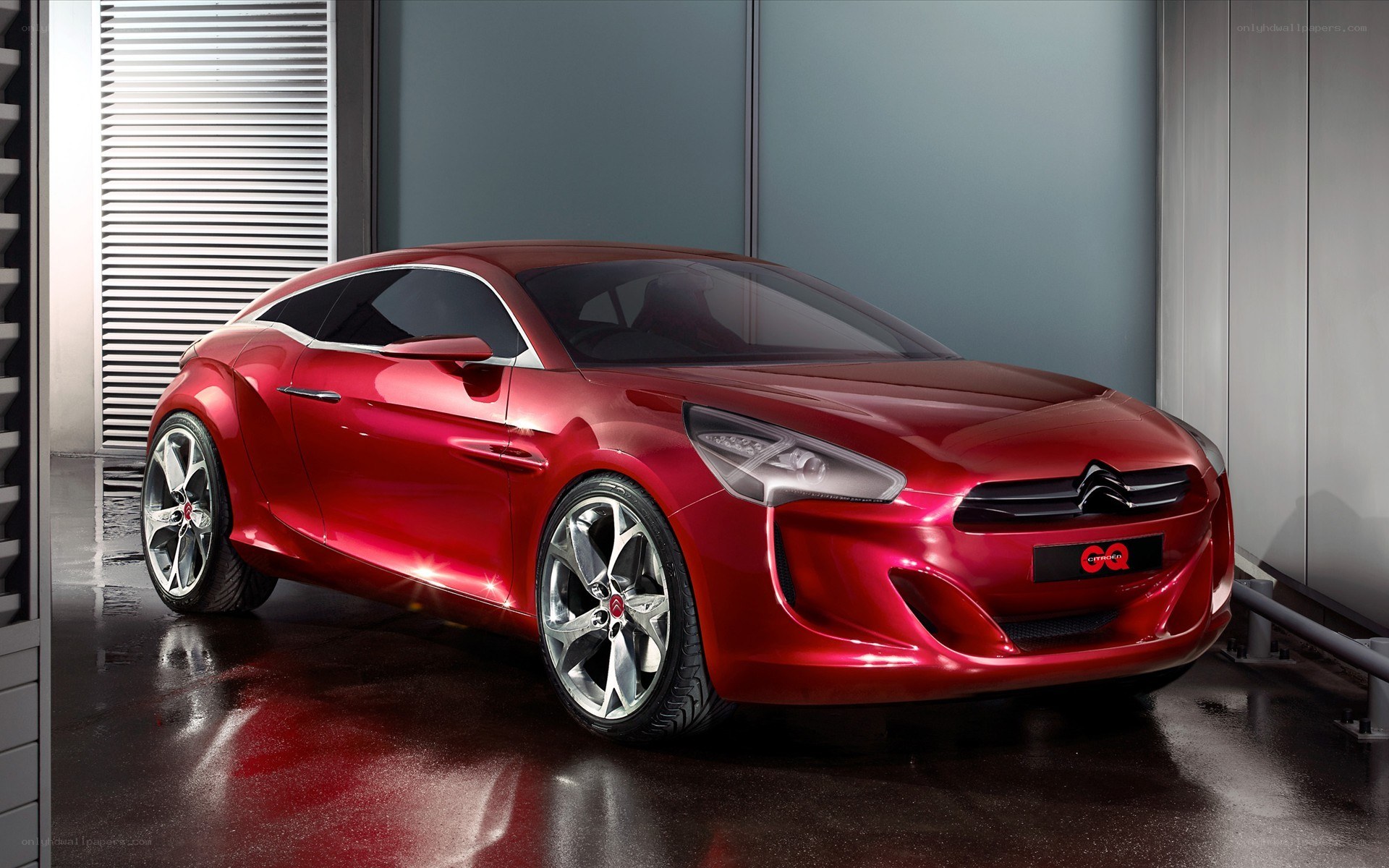 Red Citroën concept car