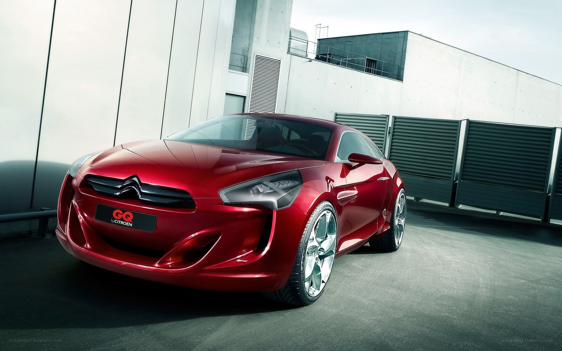 Red Citroën concept car