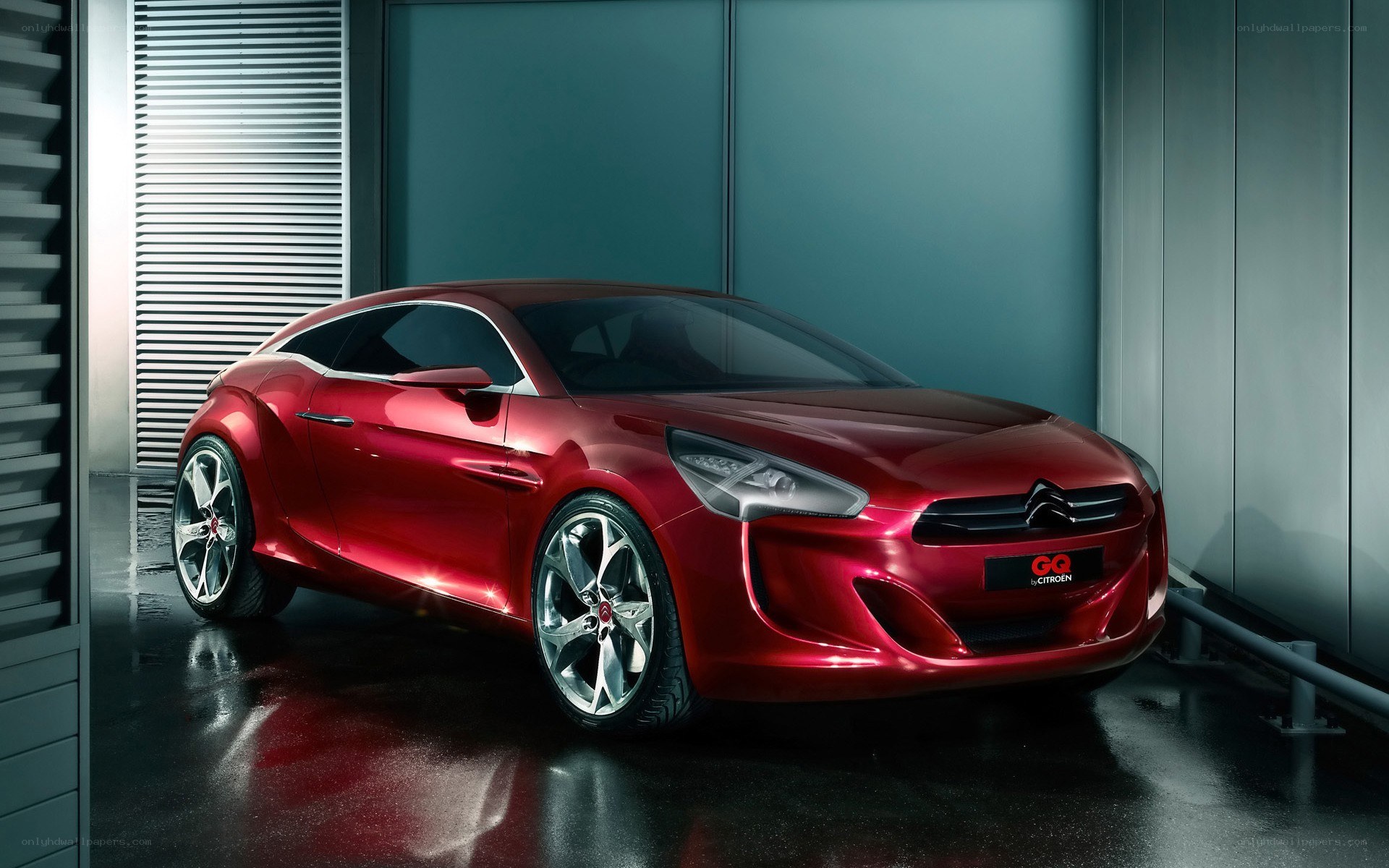 Red Citroën concept car