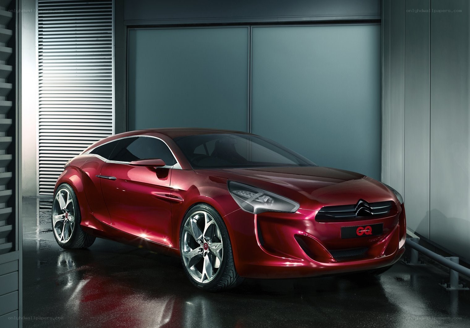 Red Citroën concept car