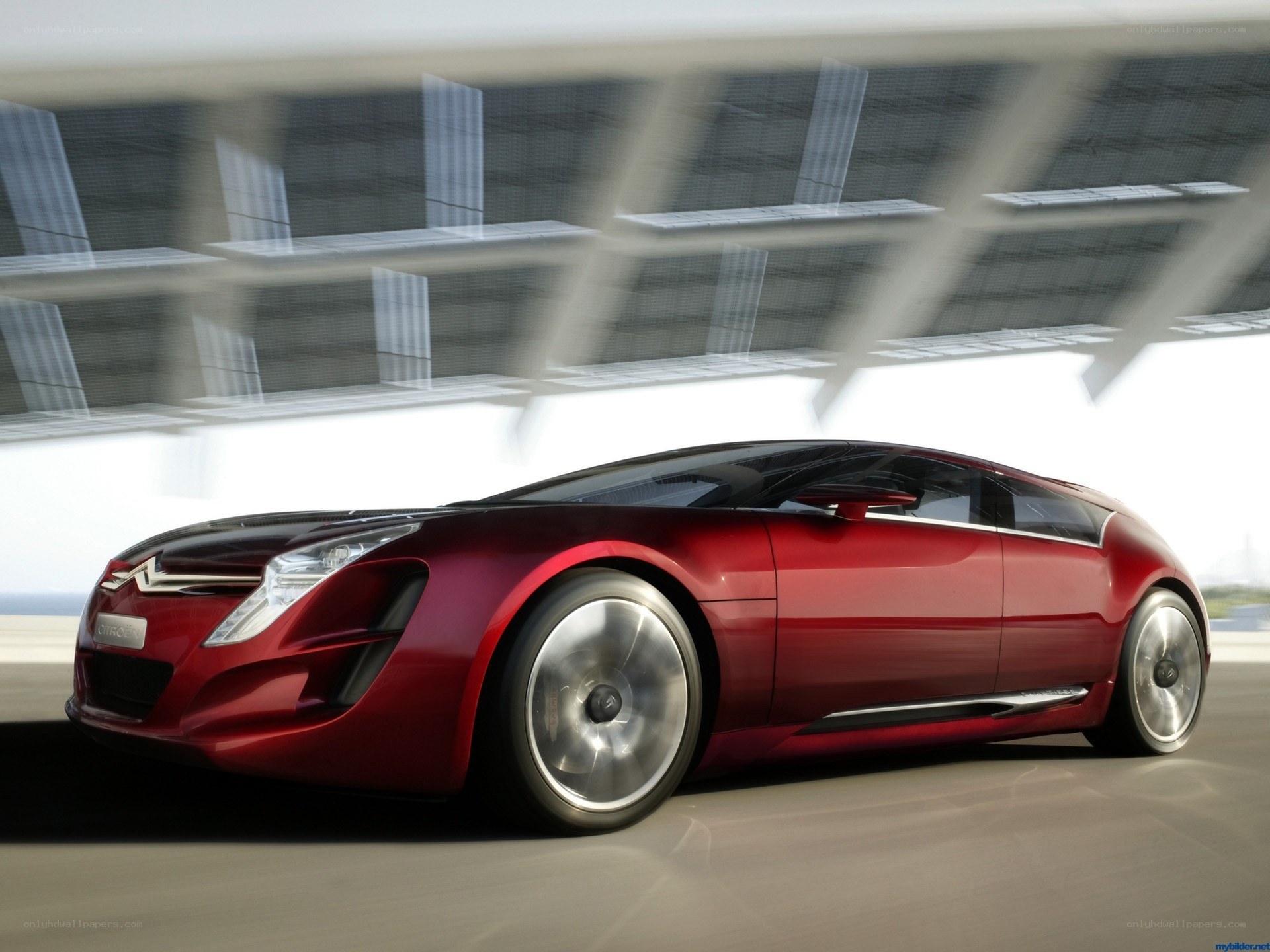 Red Citroën concept car