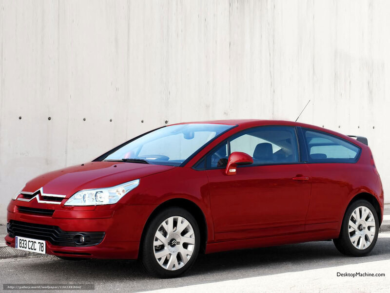 Red Citroen C4 Hatchback — Neutral