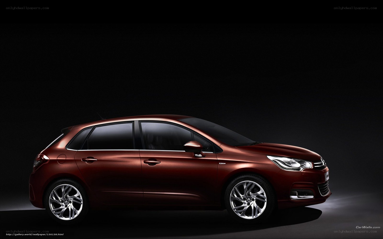 Red Citroen C4 Hatchback