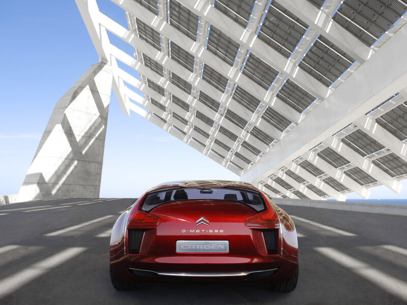 Red Citroen Concept Car — Modern