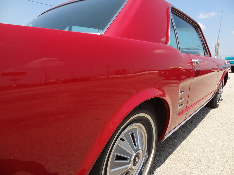 Red Classic Car — Calm, Afternoon, Photograph, Car Door