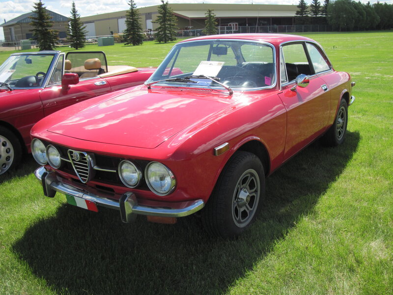 Red Classic Car — Calm, Afternoon, Photograph, Convertible Car