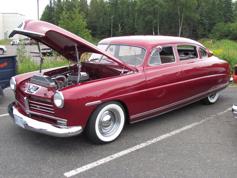 Red Classic Car — Calm, Afternoon, Photograph, Engine