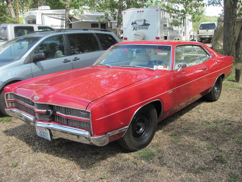 Red Classic Car — Calm, Afternoon, Photograph, Van
