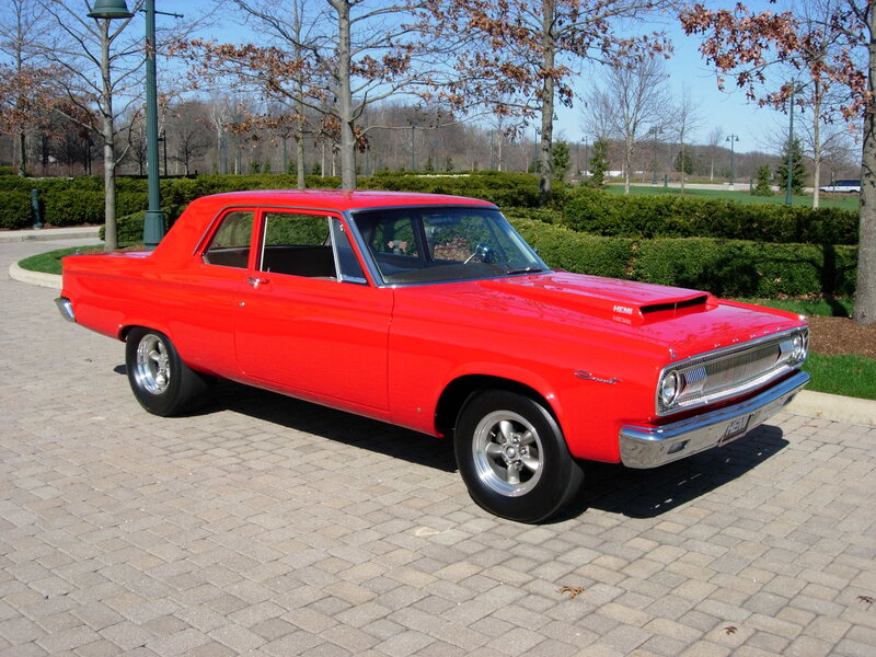 Red Classic Car — Calm, Autumn, Photograph