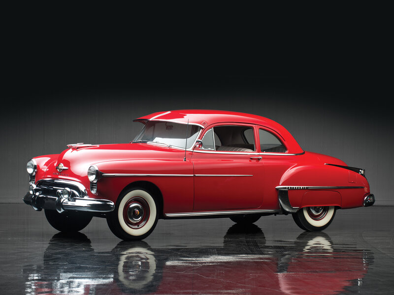 Red Classic Car — Dramatic, Photograph, Chrome