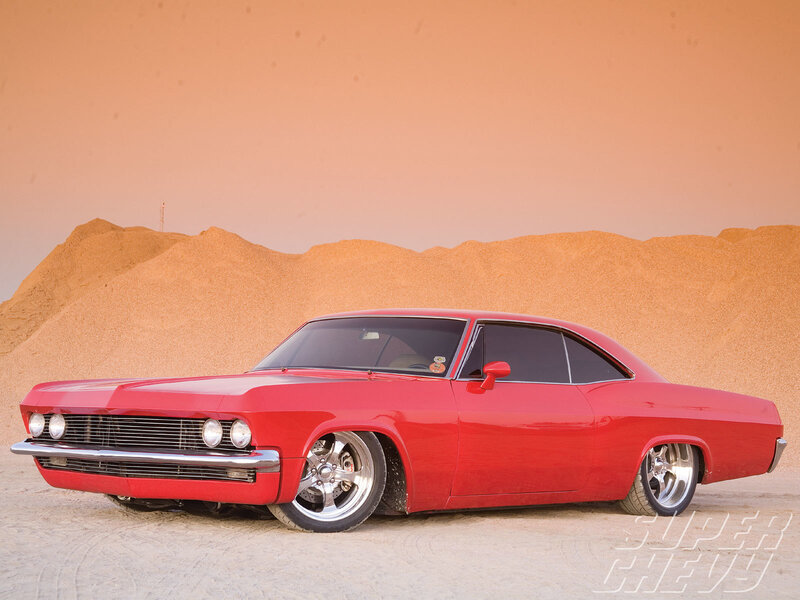 Red Classic Car — Dramatic, Sunset, Photograph, Sand Dunes, Sky, Orange