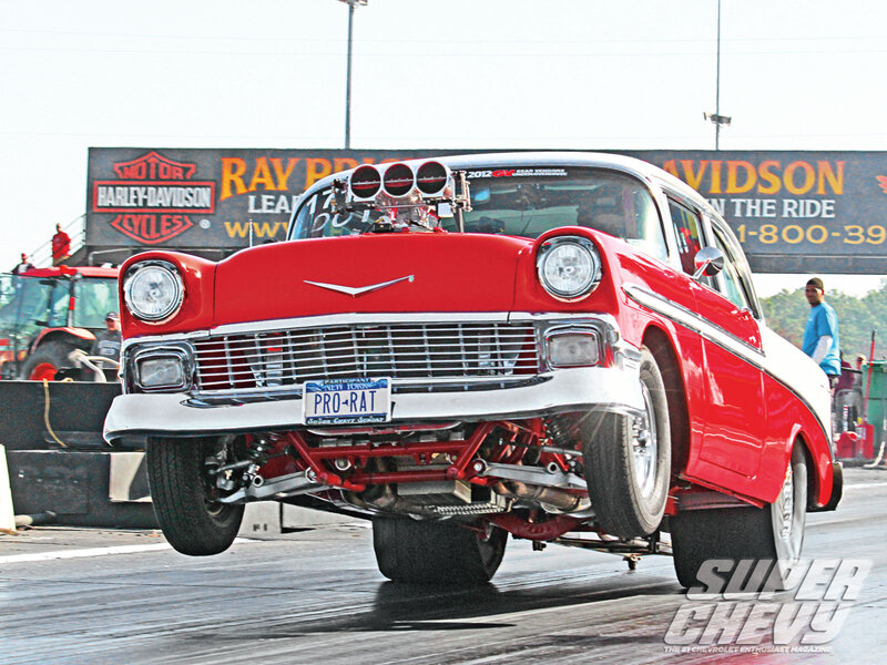 Red Classic Car — Dynamic, Afternoon, Photograph
