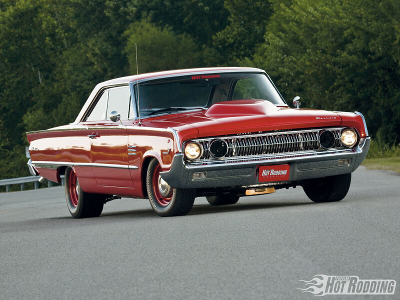 Red Classic Car — Dynamic, Afternoon