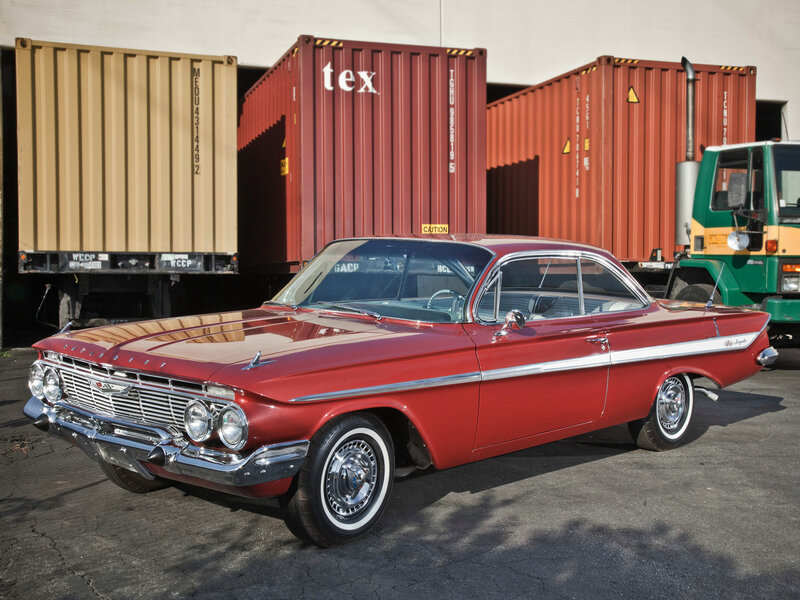 Red Classic Car — Neutral, Afternoon, Photograph