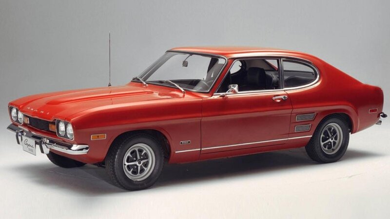 Red Classic Car — Neutral, Photograph, Antenna, Chrome Grille