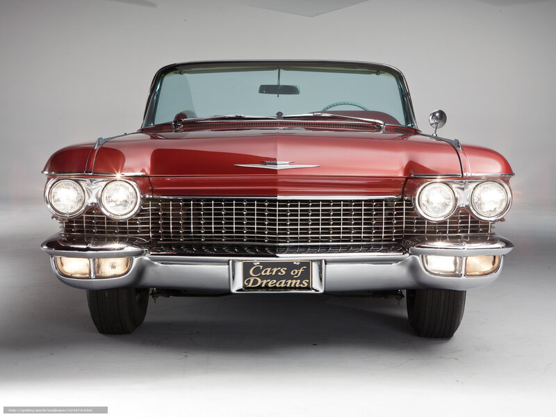 Red Classic Car — Neutral, Photograph, Grille, Headlights