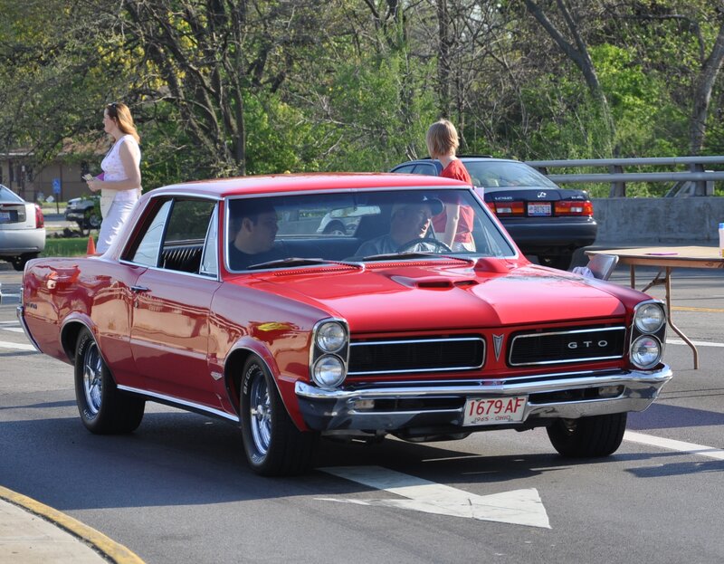 Red Classic Car — Outdoor, Afternoon, Photograph
