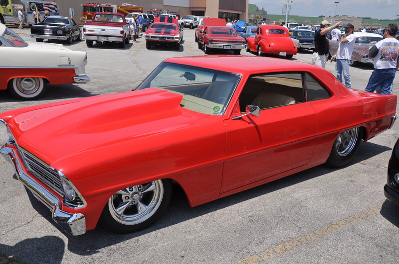 Red Classic Car — Outdoor