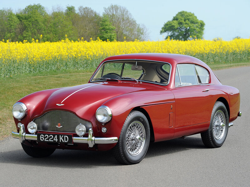 Red Classic Car — Serene, Spring, Photograph