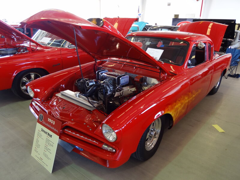 Red Classic Car — Showroom