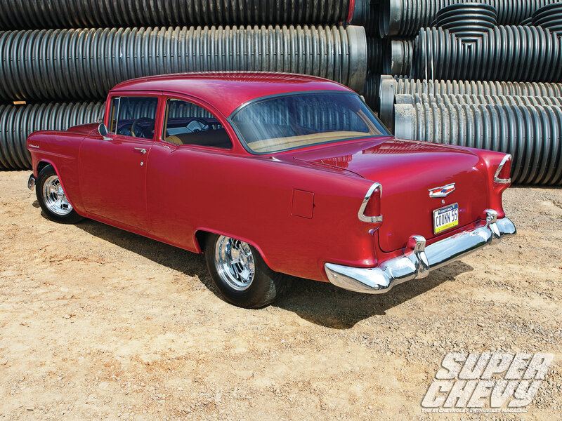 Red Classic Car — Static, Afternoon