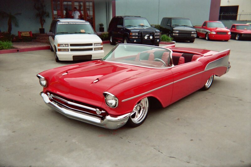 Red Classic Convertible — Calm