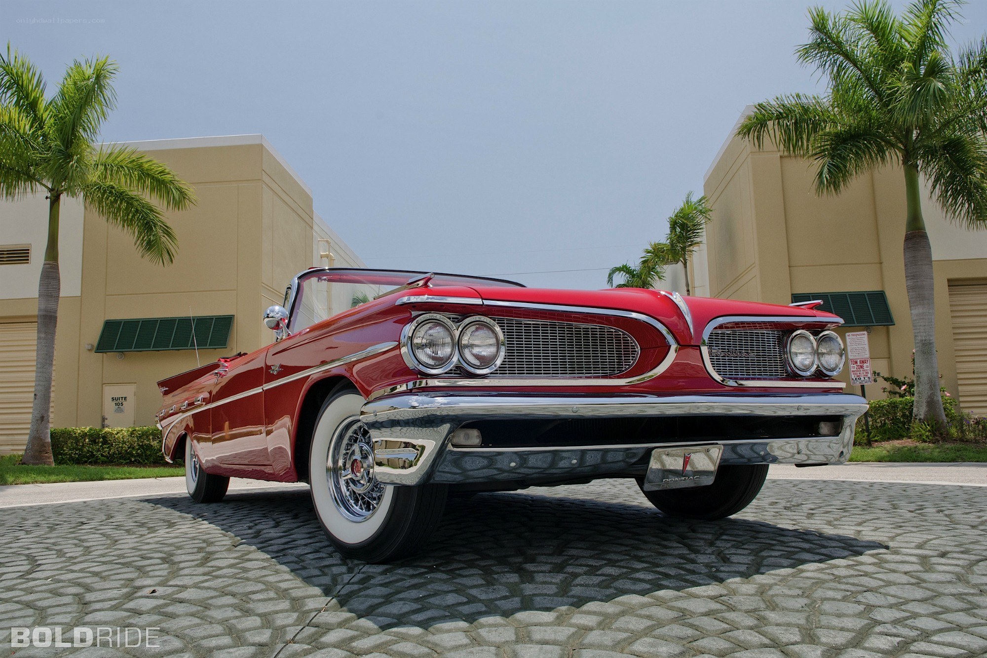 Red classic convertible car